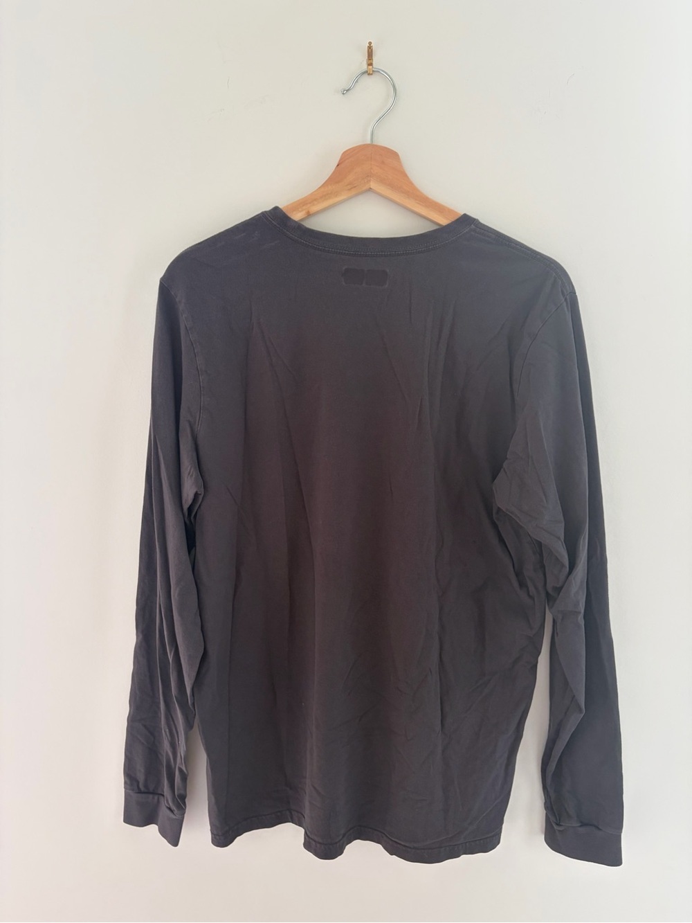 Columbia Unisex Long Sleeve Charcoal Cotton Longsleeve Graphic Tee, L - Picture 6 of 10